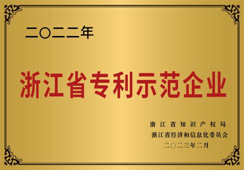 2022浙江省专利示范企业---DKEQ--was-awarded-the-Zhengjiang-Province-Patent-Demonstration-Enterprise
